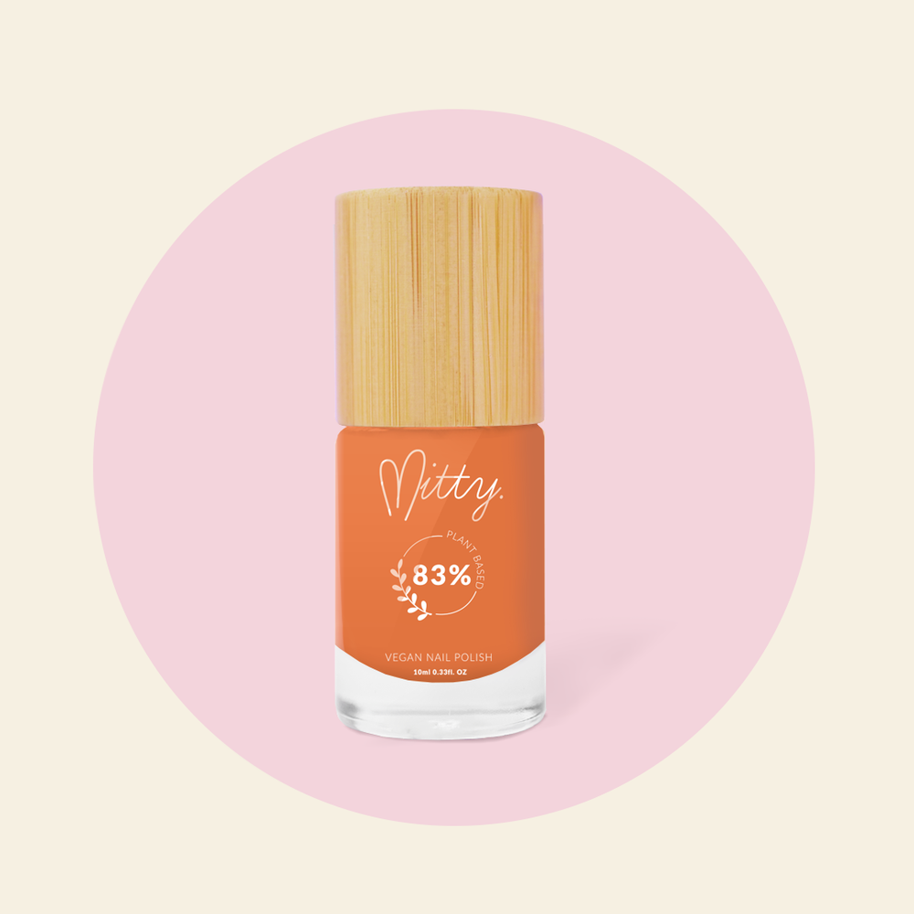 Mitty 83% Plant Based Polish - Hot Rod