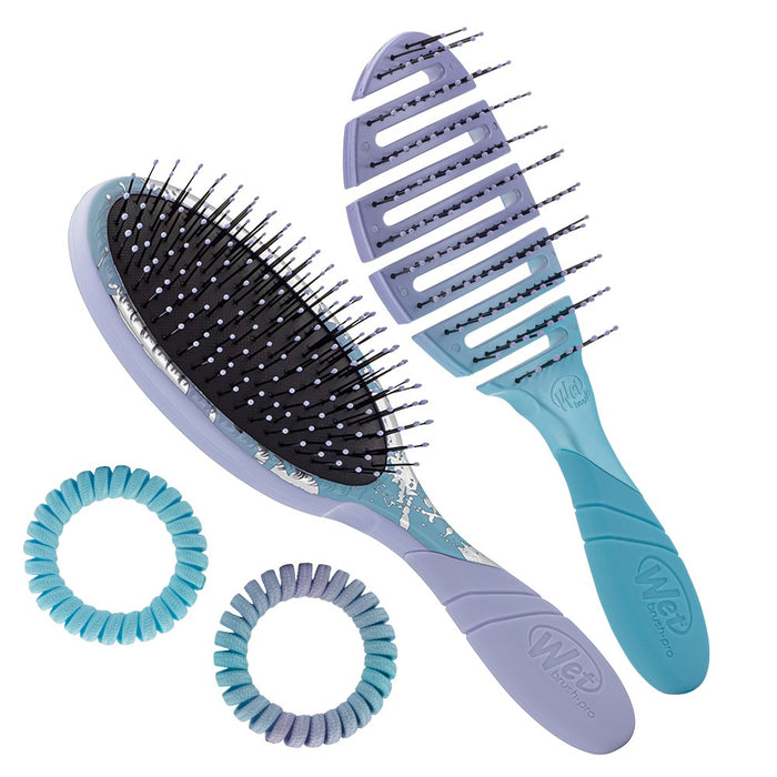 Wet Brush Pro Pastel Jewel Detangling Kit