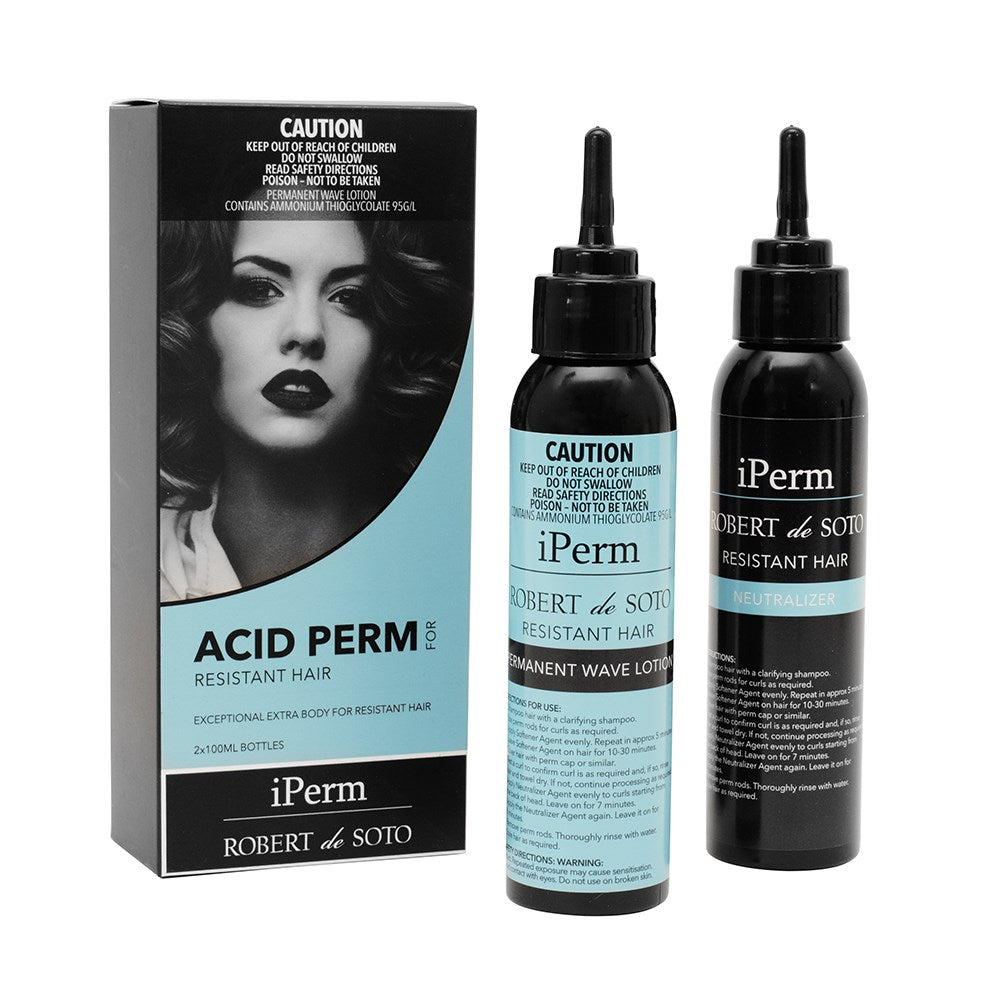 Robert De Soto iPerm Acid Perm Resistant Hair