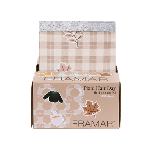 Framar plaid Hair Day Pop Up Foil