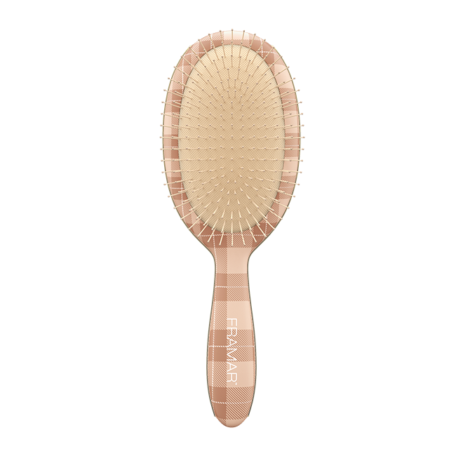 Framar Plaid Hair Day Detangle Brush - Rory