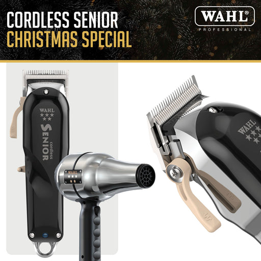 Wahl Cordless Senior + Free Barber Dryer