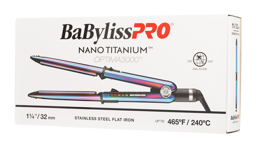 BaBylissPRO Optima Nano Titanium 3000 Hair Straightener