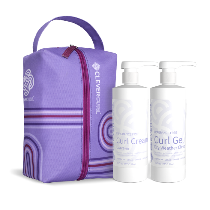 Clever Curl Fragrance Free Rich Styling Duo Christmas Pack