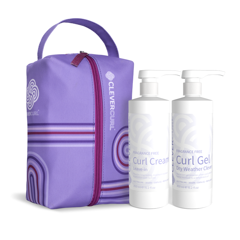 Clever Curl Fragrance Free Rich Styling Duo Christmas Pack