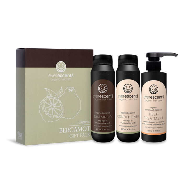 Everscents Organic Bergamot Trio Gift Pack