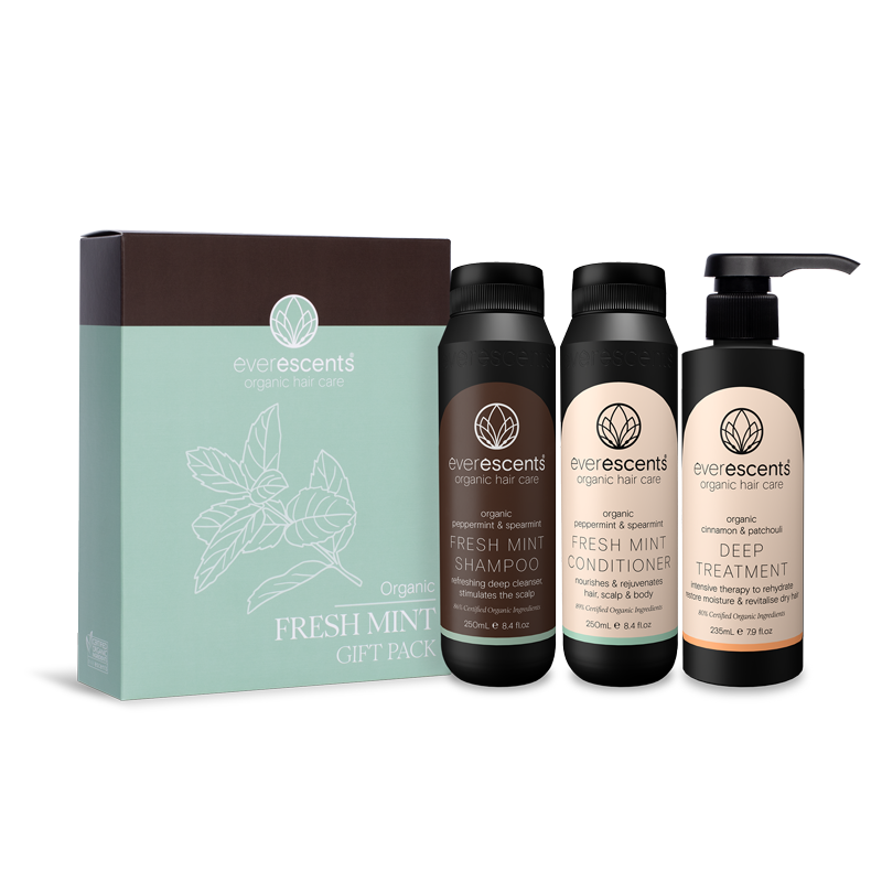 Everscents Organic Fresh Mint Trio Gift Pack