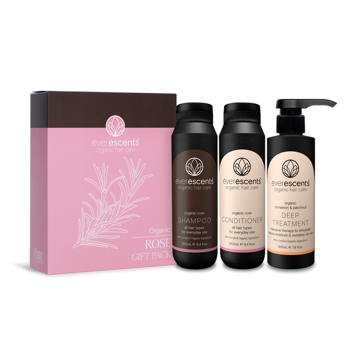 Everscents Organic Rose Trio Gift Pack