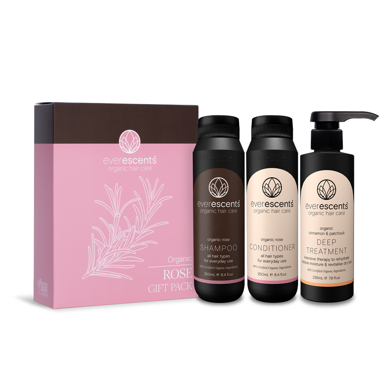 Everscents Organic Rose Trio Gift Pack