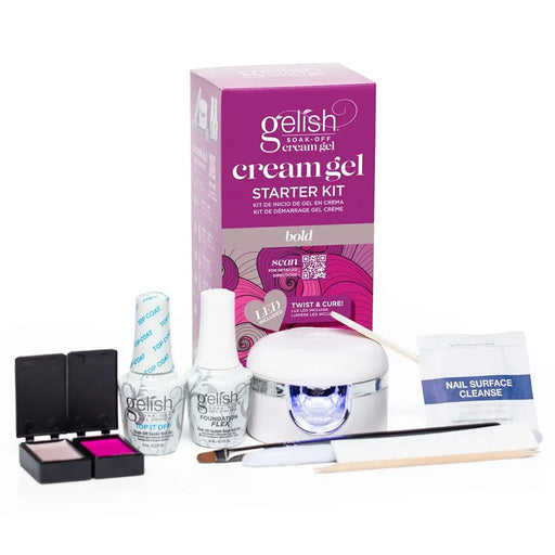 Gelish Cream Gel Bold Starter Kit