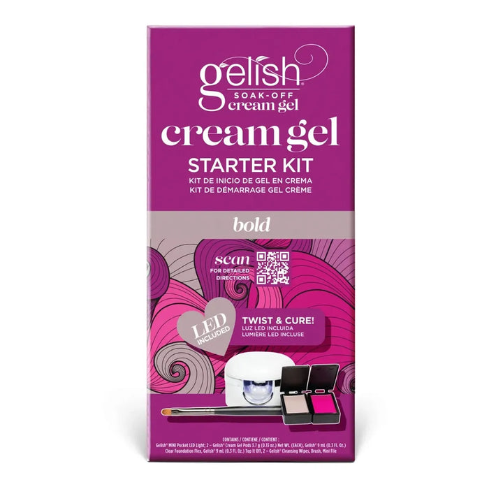 Gelish Cream Gel Bold Starter Kit