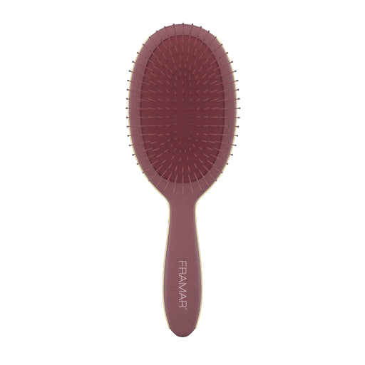 Framar Dark Academia Detangle Brush - Maroon