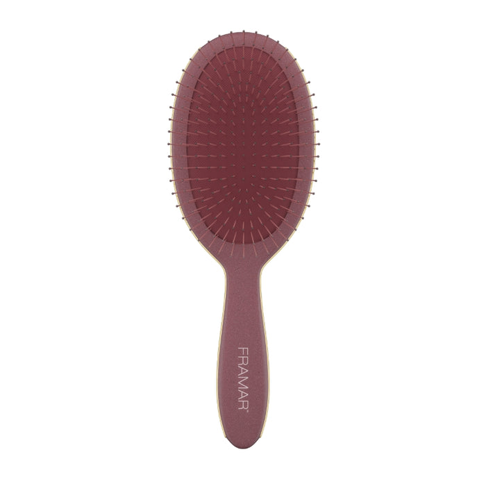 Framar Dark Academia Detangle Brush - Maroon