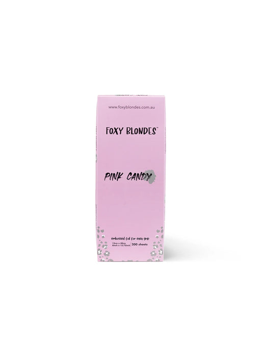 Foxy Blondes Extra Long Pre-Cut Foil - Pink Candy