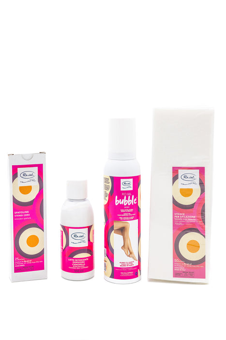 Bubble Wax Epilation Kit - Shea Butter