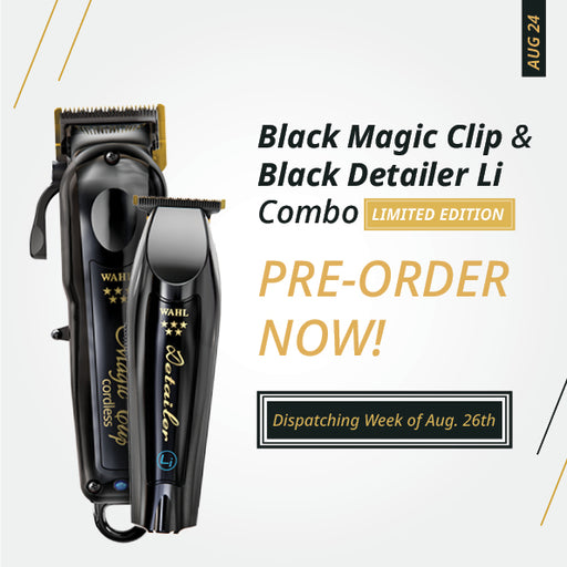 Wahl Black Magic Clip & Detailer Li Combo