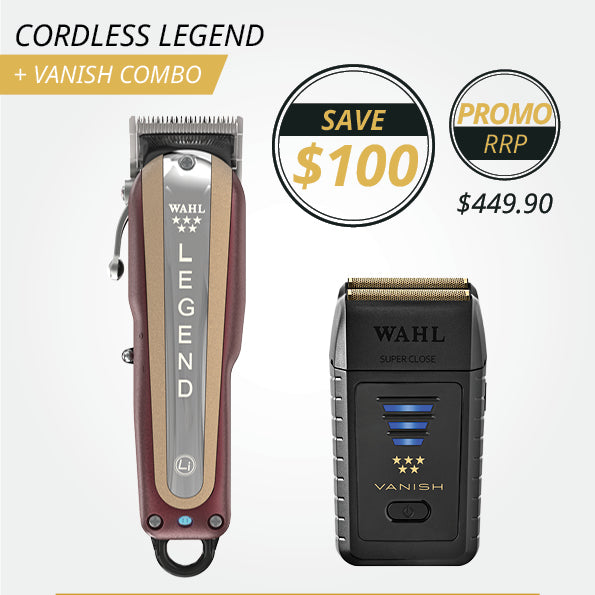 Wahl Cordless Legend & Vanish Combo