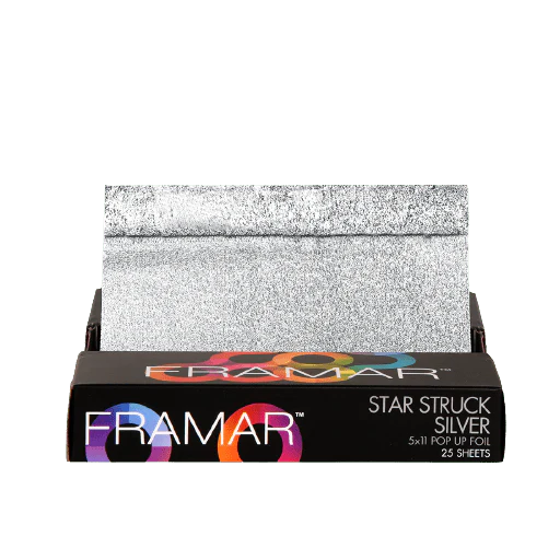 Framar Star Struck Silver Pop Up Foil 25 Sheet Sample Pack