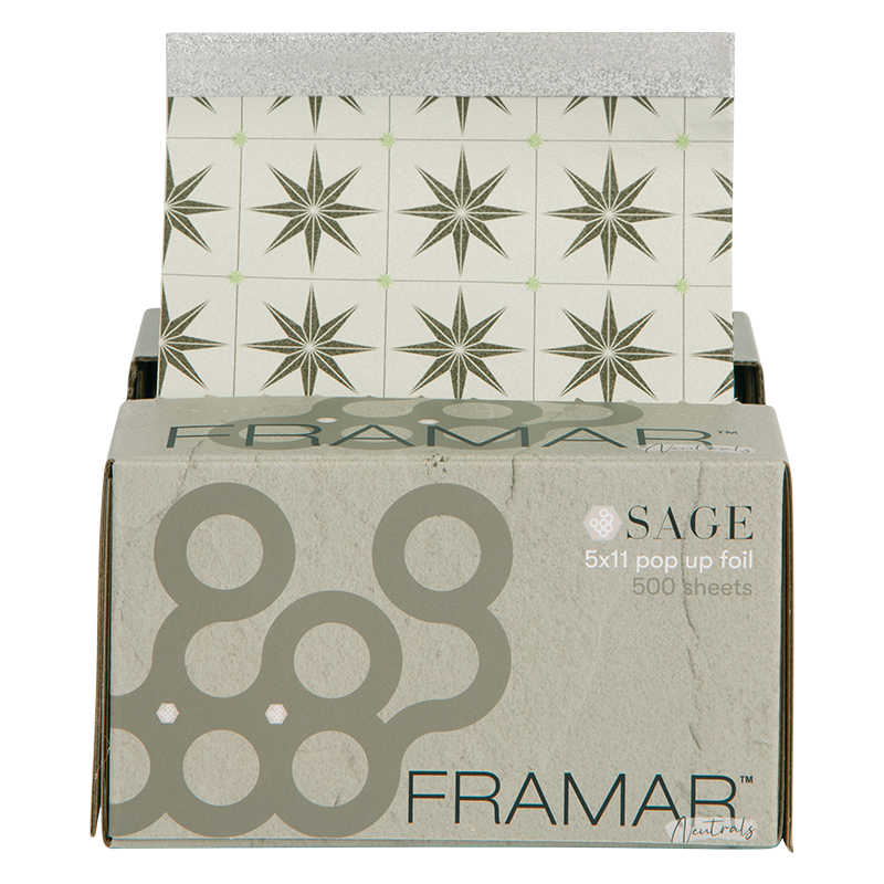 Framar Neutrals Sage Pop Up Foil