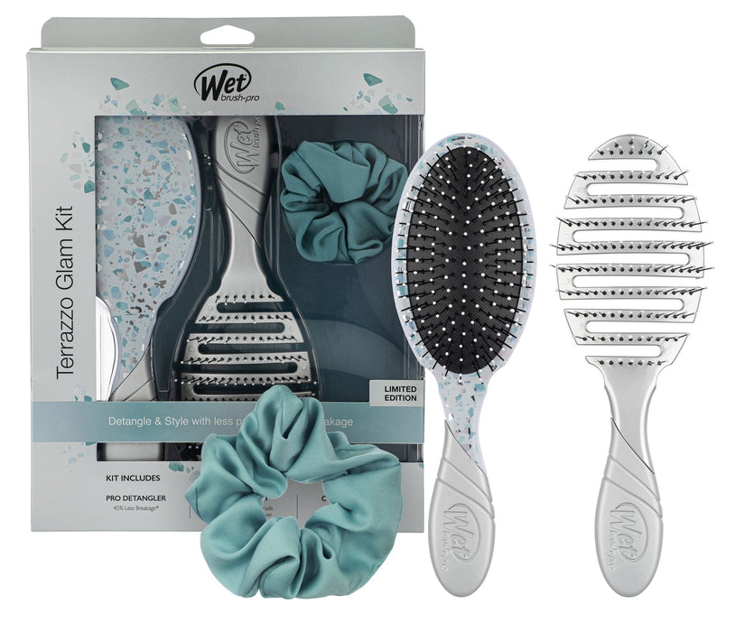 Wet Brush Pro Terrazzo Glam Kit