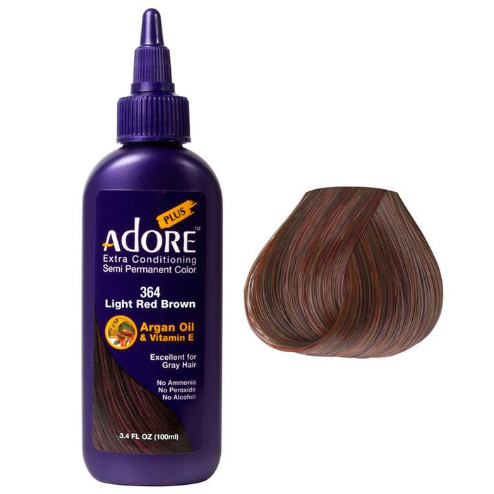 Adore Plus Semi Permanent Light Red Brown